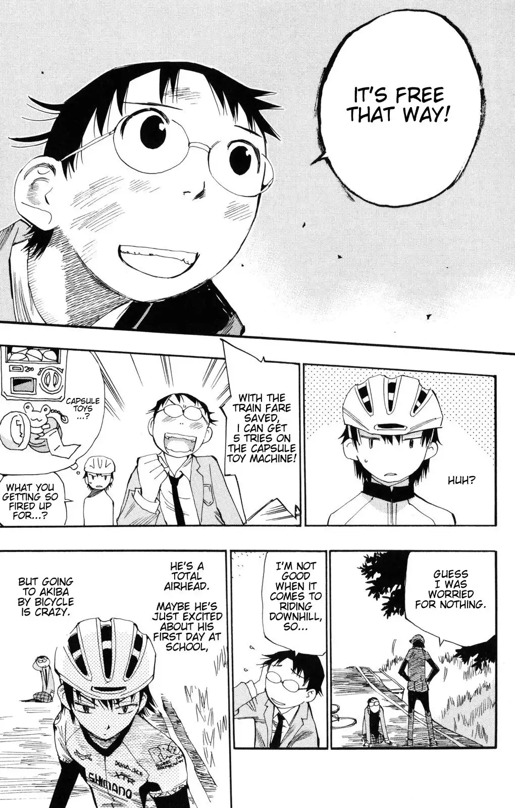 Yowamushi Pedal Chapter 1 39